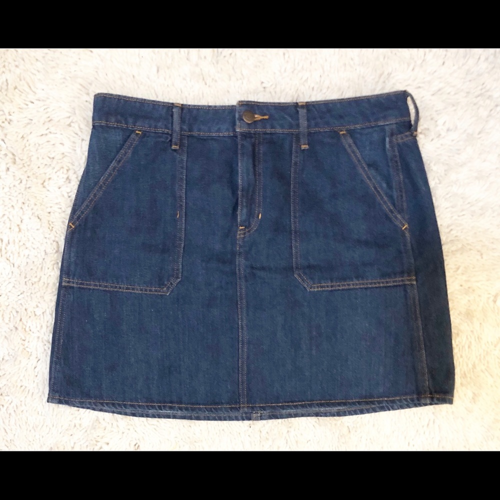 Dark Denim Old Navy Skirt